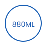 880 ml biologisch abbaubare rechteckige Einweg-Papierschale icon
